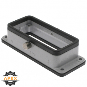 ILME | CHI-06YC | BULKHEAD MOUNT FOR RECTANGULAR CONNECTOR