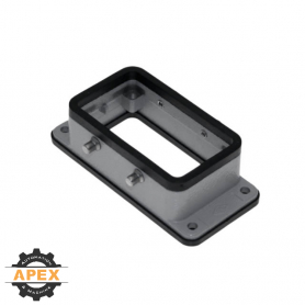ILME | CHI-10C | BULKHEAD MOUNT FOR RECTANGULAR CONNECTOR