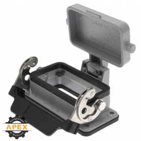 ILME | CHI-10LS | BULKHEAD MOUNT FOR RECTANGULAR CONNECTOR