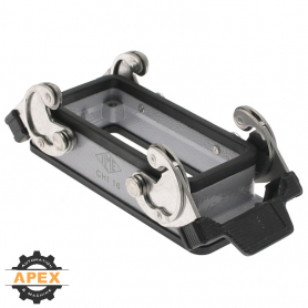 ILME | CHI-16 | BULKHEAD MOUNT FOR RECTANGULAR CONNECTOR