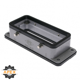 ILME | CHI-16C | BULKHEAD MOUNT FOR RECTANGULAR CONNECTOR