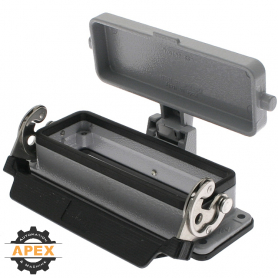 ILME | CHI-24LS | BULKHEAD MOUNT FOR RECTANGULAR CONNECTOR