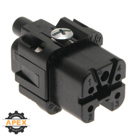 ILME | CKF-04N | FEMALE INSERT FOR RECTANGULAR CONNECTOR