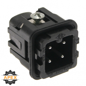 ILME | CKM-03N | MALE INSERT FOR RECTANGULAR CONNECTOR