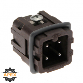 ILME | CKM-03RY | MALE INSERT FOR RECTANGULAR CONNECTOR