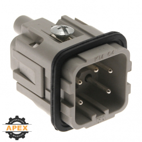 ILME | CKM-04 | MALE INSERT FOR RECTANGULAR CONNECTOR