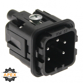 ILME | CKM-04N | MALE INSERT FOR RECTANGULAR CONNECTOR