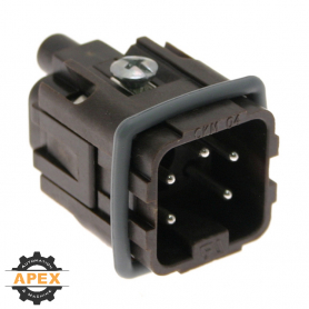 ILME | CKM-04RY | MALE INSERT FOR RECTANGULAR CONNECTOR