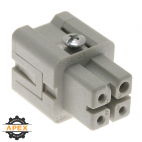 ILME | CKSF-03 | FEMALE INSERT FOR RECTANGULAR CONNECTOR