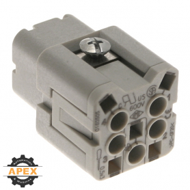 ILME | CKSF-04 | FEMALE INSERT FOR RECTANGULAR CONNECTOR