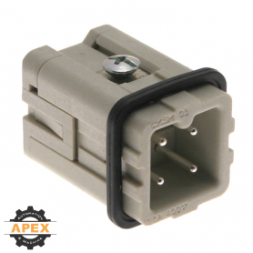 ILME | CKSM-03 | MALE INSERT FOR RECTANGULAR CONNECTOR