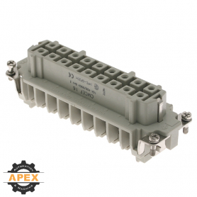 ILME | CMCEF-16 | FEMALE INSERT FOR RECTANGULAR CONNECTOR