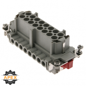 ILME | CMEF-06T | FEMALE INSERT FOR RECTANGULAR CONNECTOR