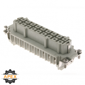 ILME | CMEF-16 | FEMALE INSERT FOR RECTANGULAR CONNECTOR