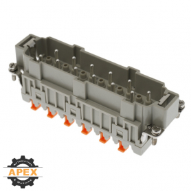 ILME | CMSHM-10 | MALE INSERT FOR RECTANGULAR CONNECTOR