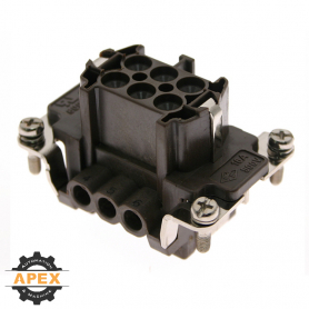 ILME | CNEF-06RY | FEMALE INSERT FOR RECTANGULAR CONNECTOR