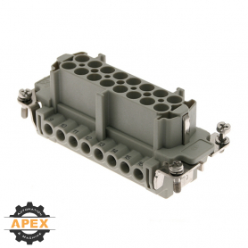 ILME | CNEF-16TX | FEMALE INSERT FOR RECTANGULAR CONNECTOR