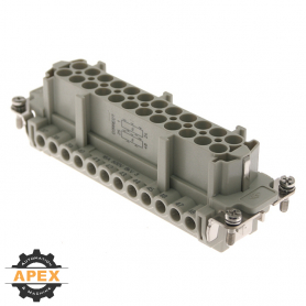 ILME | CNEF-24TN | FEMALE INSERT FOR RECTANGULAR CONNECTOR