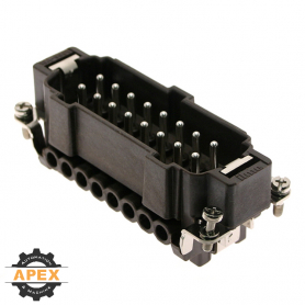 ILME | CNEM-16RY | MALE INSERT FOR RECTANGULAR CONNECTOR