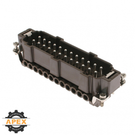 ILME | CNEM-24RY | MALE INSERT FOR RECTANGULAR CONNECTOR