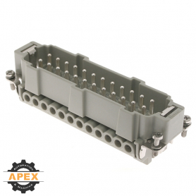 ILME | CNEM-24TXN | MALE INSERT FOR RECTANGULAR CONNECTOR
