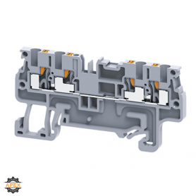 ALTECH | CP1.5/4/BU | DIN TERM BLK |  PUSH-IN |  4 CONN