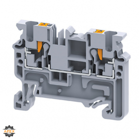 ALTECH | CP2.5 | DIN TERM BLK |  PUSH-IN |  FEED-THRU
