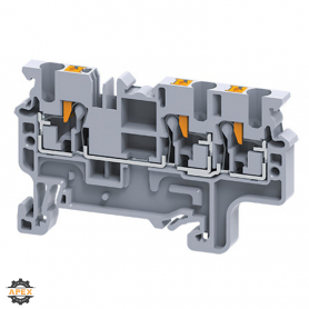 ALTECH | CP2.5/3 | DIN TERMINAL BLOCK |  PUSH-IN |  3 CONN