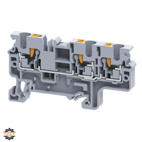 ALTECH | CP4/3/BL | DIN TERMINAL BLOCK |  PUSH-IN |  3 CONN