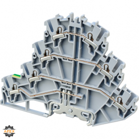 ALTECH | CP4LG2.5 | DIN TERM BLK |  PUSH-IN |  4 LEVEL