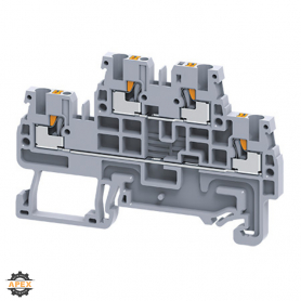 ALTECH | CPDL1.5 | DIN TERM BLK | PUSH-IN | DOUBLE LEVEL