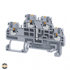 ALTECH | CPDL1.5/G | DIN TERM BLK | PUSH-IN | DOUBLE LEVEL