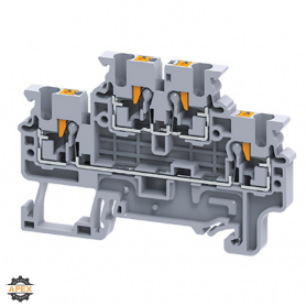 ALTECH | CPDL2.5/DB | DIN TERM BLK | PUSH-IN | DOUBLE LEVEL