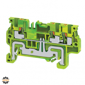 ALTECH | CPG1.5/3 | DIN TERMINAL BLOCK |  PUSH-IN |  3 CONN