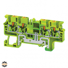 ALTECH | CPG2.5/4 | DIN TERM BLK |  PUSH-IN |  4 CONN