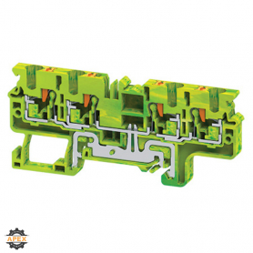 ALTECH | CPG4/4 | DIN TERM BLK |  PUSH-IN |  4 CONN