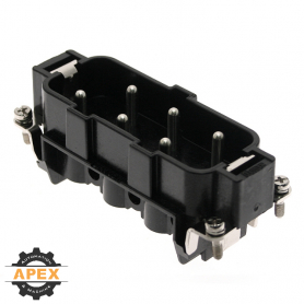 ILME | CPM-06N | MALE INSERT FOR RECTANGULAR CONNECTOR