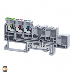 ALTECH | CPPTG2.5/4 | DIN TERMINAL BLOCK |  PUSH-IN