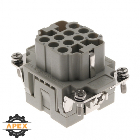 ILME | CQEF-10 | FEMALE INSERT FOR RECTANGULAR CONNECTOR