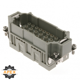 ILME | CQEM-32N | MALE INSERT FOR RECTANGULAR CONNECTOR