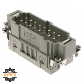 ILME | CSEM-16N | MALE INSERT FOR RECTANGULAR CONNECTOR