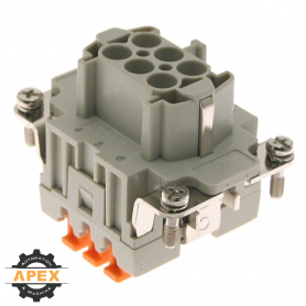 ILME | CSHF-06 | FEMALE INSERT FOR RECTANGULAR CONNECTOR