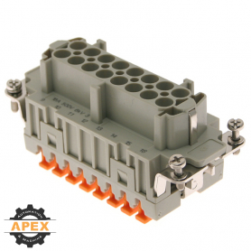 ILME | CSHF-16 | FEMALE INSERT FOR RECTANGULAR CONNECTOR