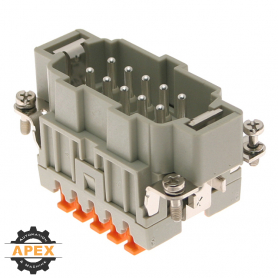 ILME | CSHM-10 | MALE INSERT FOR RECTANGULAR CONNECTOR