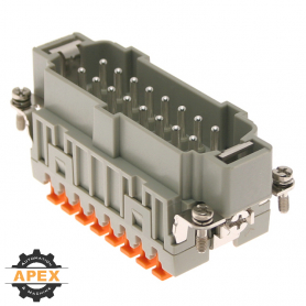 ILME | CSHM-16N | MALE INSERT FOR RECTANGULAR CONNECTOR