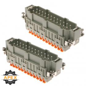 ILME | CSHM-24-24N | 2 X MALE INSERT FOR CONNECTOR