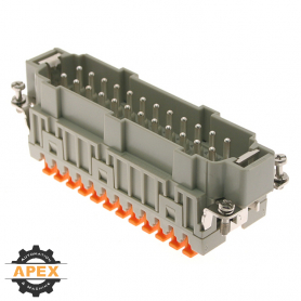 ILME | CSHM-24N | MALE INSERT FOR RECTANGULAR CONNECTOR