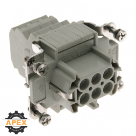 ILME | CSSF-06 | FEMALE INSERT FOR RECTANGULAR CONNECTOR