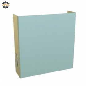 HAMMOND | CWCP4NK | CLOSURE PLATE W/O KO - 4 X 4 - STEEL/GRA