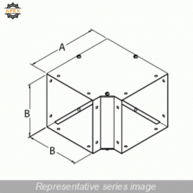 HAMMOND | CWEL1090G | ELBOW 90 DEG - 10 X 10 - GALV